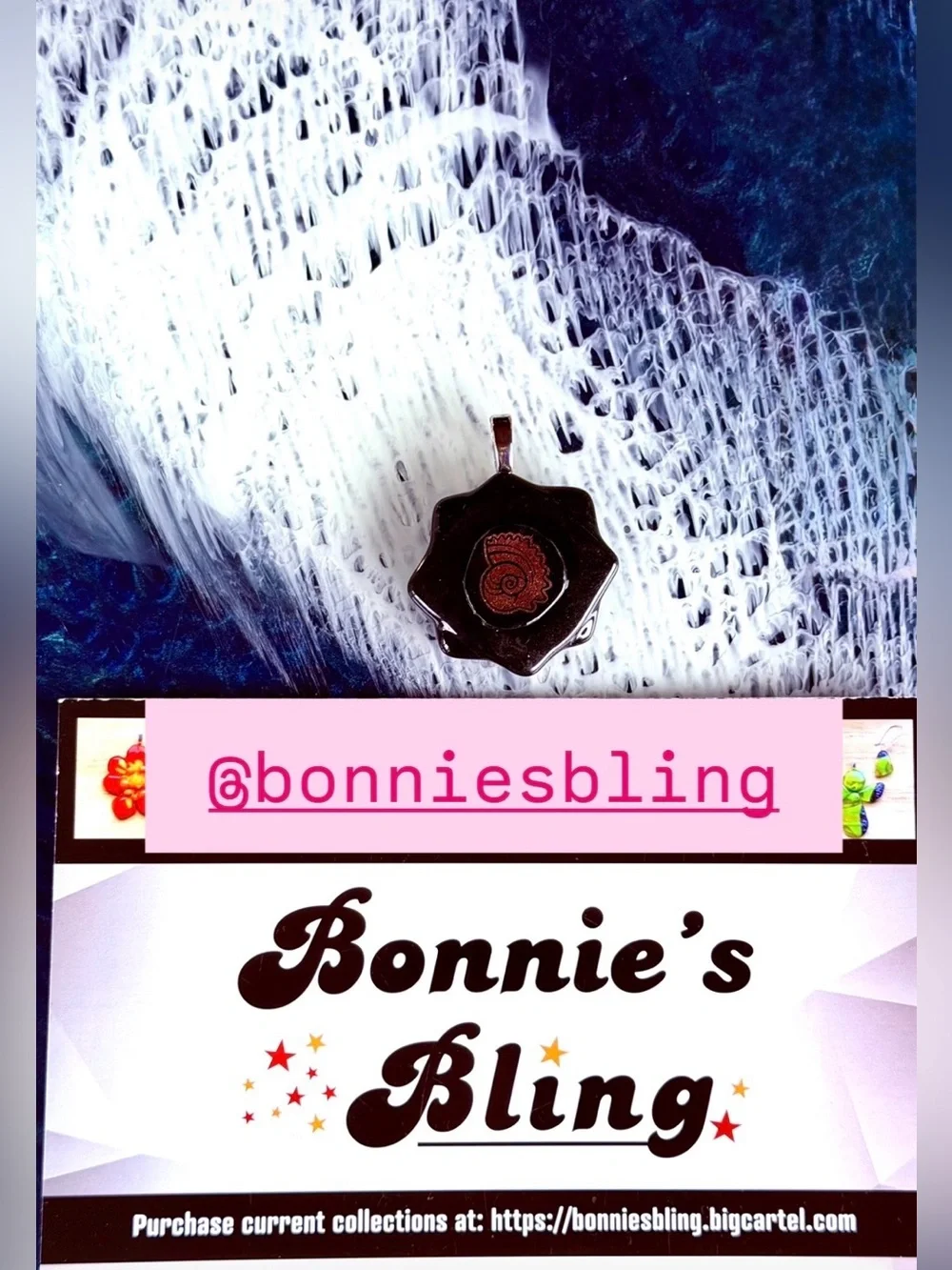 Bonnie’s Bling One of a Kind Fused Glass Jewelry and Accessories to Wear.
